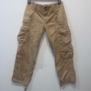 VTG Ralph Lauren Rugby Cargo  Women's  0 Tan Pants